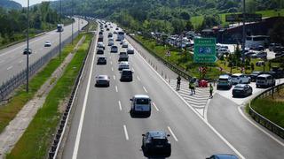 TEM Otoyolu'nda bayram yoğunluğu