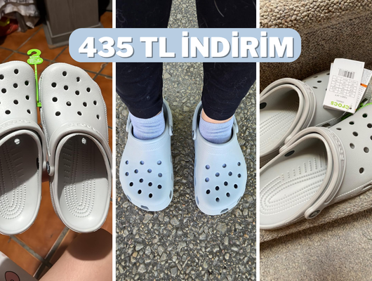 Rahatlığına hayran kalacaksınız! Crocs'un en sevilen modeli...