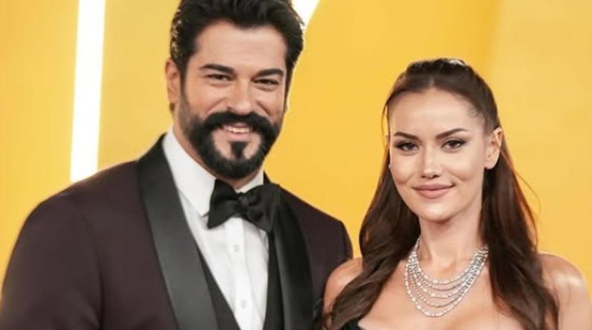 Doğum gününde aşka geldi! Burak Özçivit'ten Fahriye Evcen'e romantik paylaşım