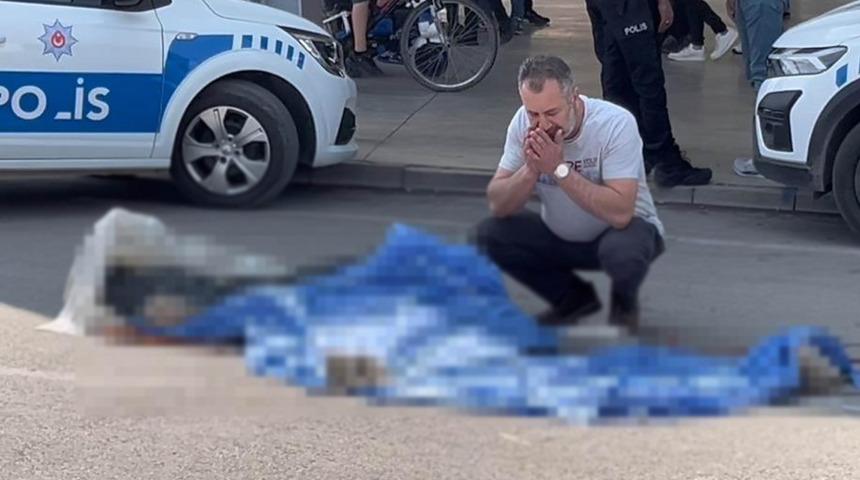 Çöp kamyonunun altında can verdi