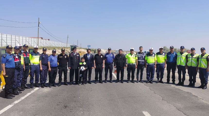 26 ilin geçiş güzergahı Kırşehir'de trafik denetimi