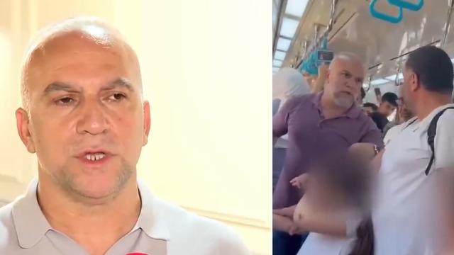 Marmaray'daki olayda yumruk atan kişi konuştu