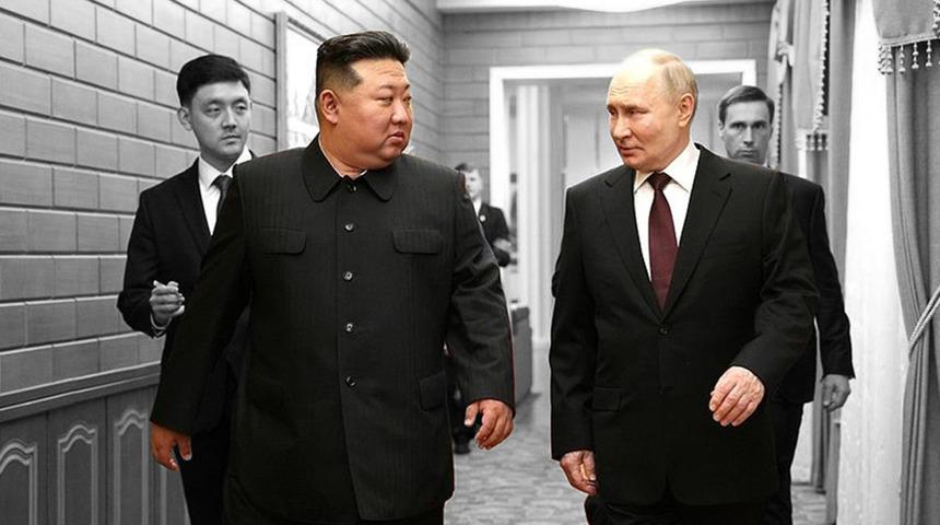 Rusya'nın nasıl bir cevap vereceği merak edilirken dikkat çeken ziyaret! Kuzey Kore'den tedirgin eden açıklama