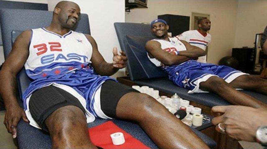 Shaq ve Lebron aynı takımda!