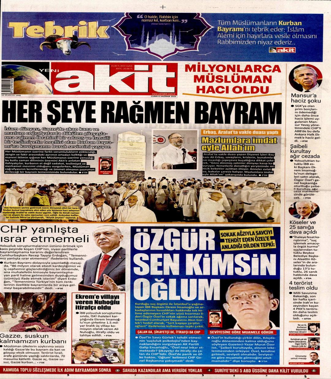Yeni Akit Gazetesi