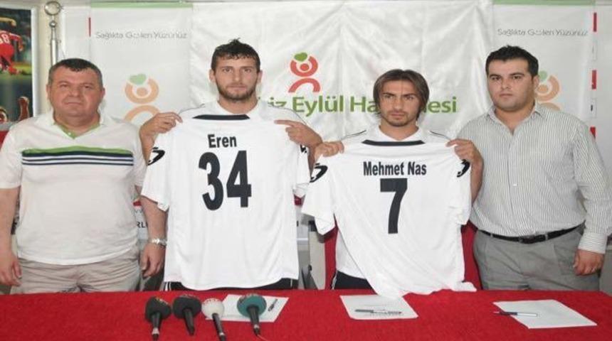 Manisaspor'da &ccedil;ifte imza!