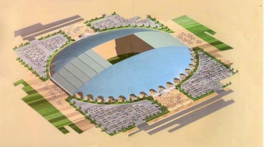 Bursa'ya 40 bin kişilik stat! (VİDEO)