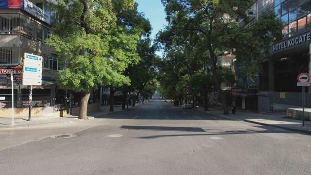 Kurban Bayramında Ankara sokakları boş kaldı