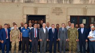 Midyat'ta farklı dine mensup vatandaşlar bayramlaşma programında buluştu