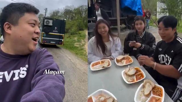 Sokak düğününe denk gelen Koreli turistlere büyük ayıp!
