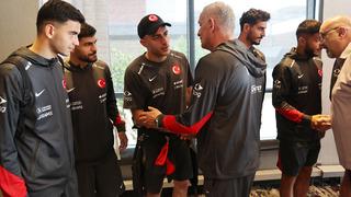 A Milli Takım’da bayramlaşma töreni yapıldı