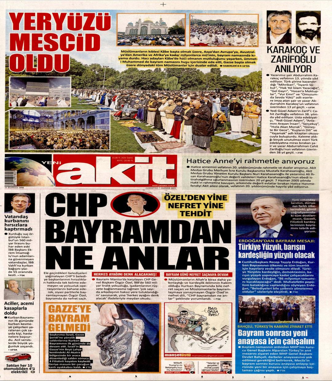 Yeni Akit Gazetesi