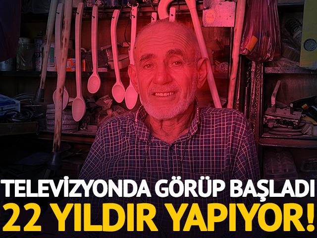 Televizyonda gördü, 22 yıldır yapıyor!