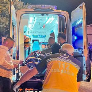 Elektrikli motosikletten düşen çocuk yaralandı