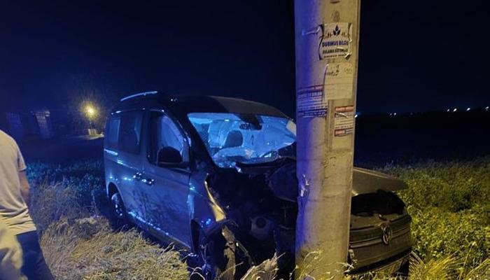 20317226-700x400 Karapınar'da otomobil beton direğe çarptı: 5 yaralı