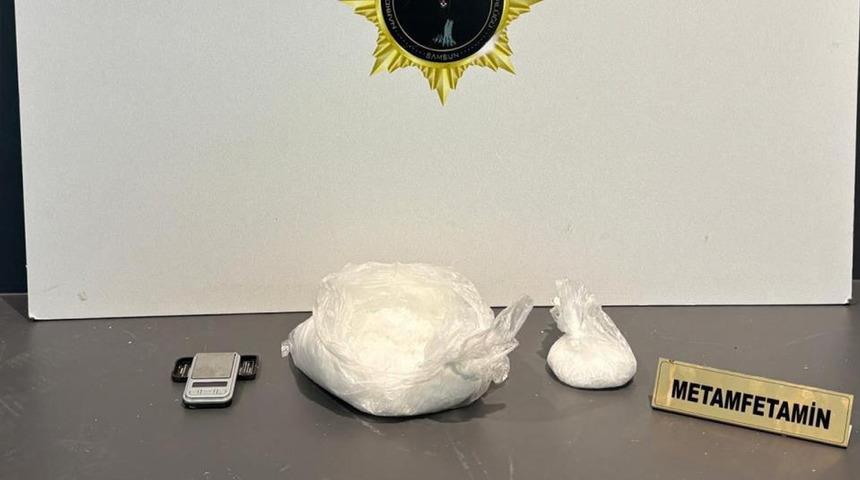 Samsun’da 600 gram metamfetamin ele geçirildi: 1 gözaltı