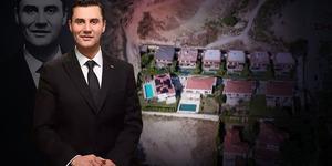 Ferdi Zeyrek'in yaralandığı havuz ve site havadan görüntülendi