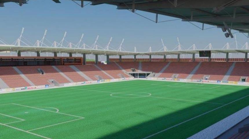 Rize'nin yeni stadı a&ccedil;ılıyor!