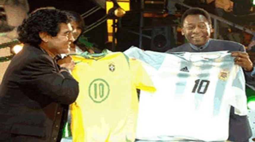 Maradona Pele'ye takıldı!