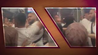 İETT otobüsünde çocuğuna vuran babaya tepki! Yumruklar havada uçuştu... Saniye saniye kameralarda