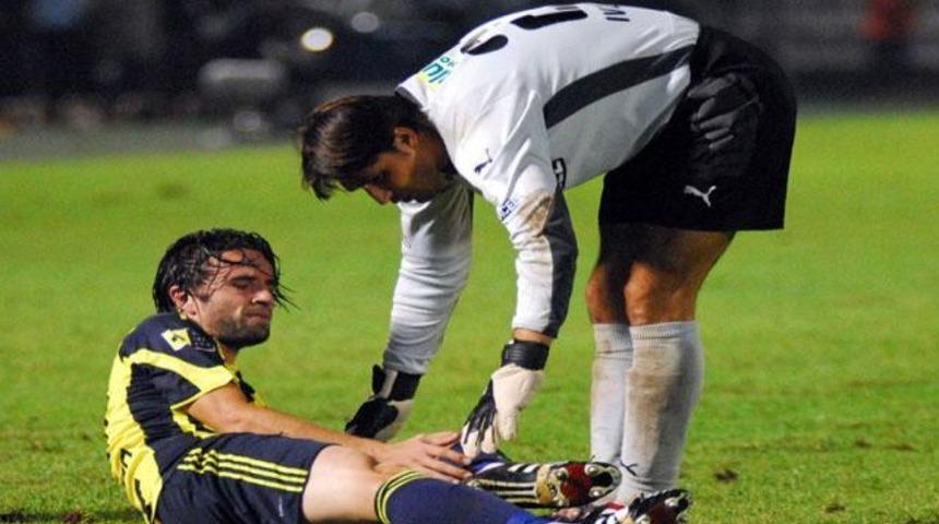 F.Bah&ccedil;e'de G&ouml;khan şoku!