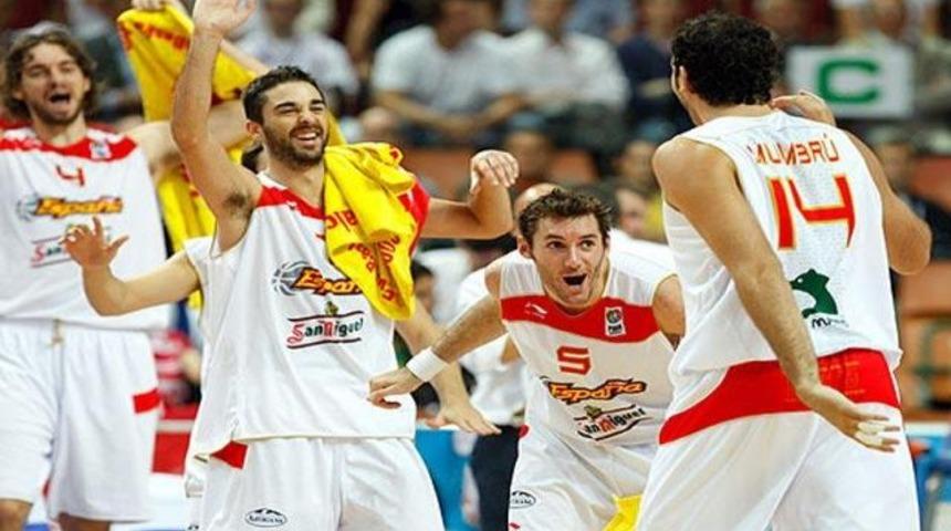 İlk finalist İspanya: 82-64