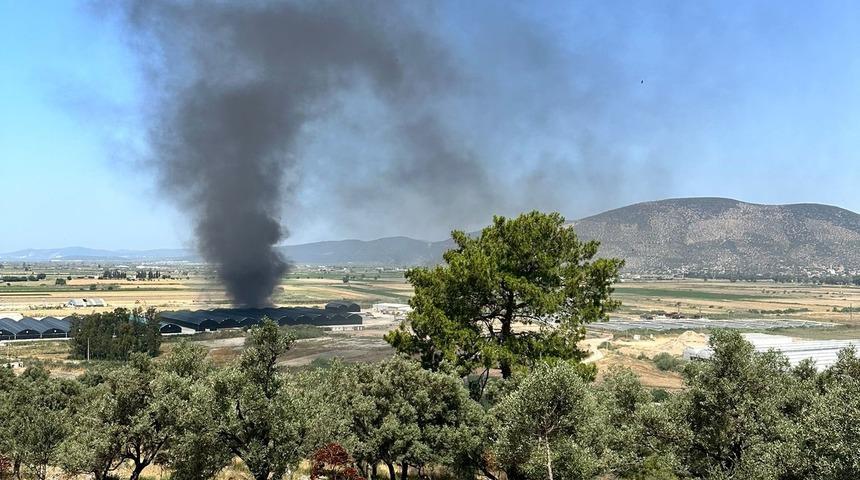 Milas’ta Balık Üretim Tesisi'nde yangın paniği