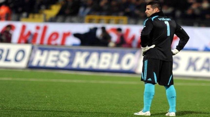 Kaleci Volkan'a bankacı gol&uuml;!