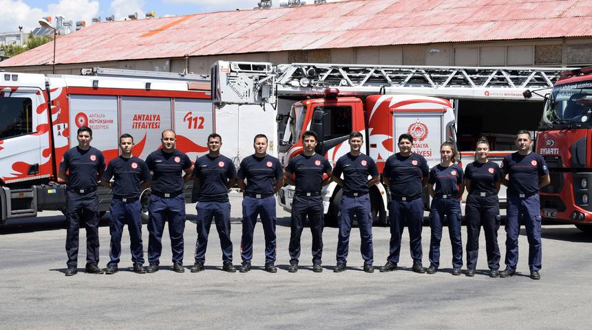 Antalya itfaiyesi yaz sezonu için hazırlığını tamamladı