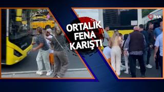 Çileden çıkan otobüs şoföründen korkunç hareket! İstanbul'da ortalık fena karıştı: Annesi bayılan çocuğun yüreği ağzına geldi