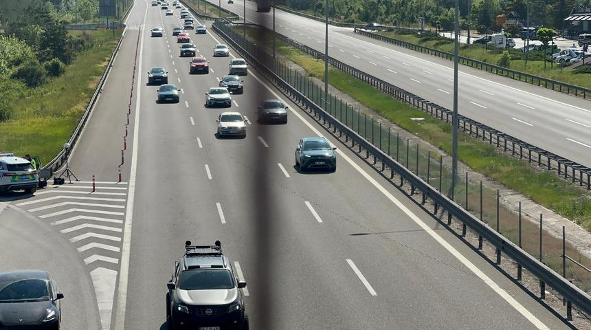 Bolu geçişinde trafik merak ediliyordu! Bayram tatili dönüşü ulaşım rahat