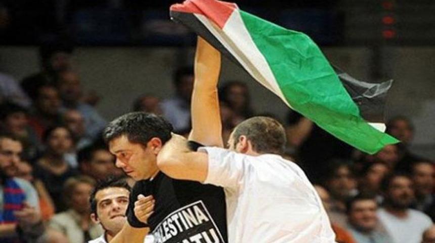 İspanya'da Maccabi'ye protesto