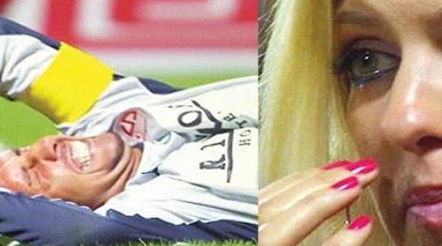 Eşi sakatlandı, g&ouml;zyaşlarına boğuldu