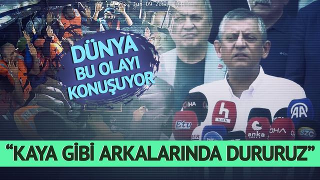 Özgür Özel'den Cumhurbaşkanı Erdoğan'a destek sözü