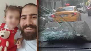 Fatih'te 'Dayı' kabusu! Yol kesip kaldırım taşıyla saldırdı... O anlar kamerada