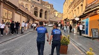 Mardin'de zabıta ekipleri bayram tedbirlerini uyguladı