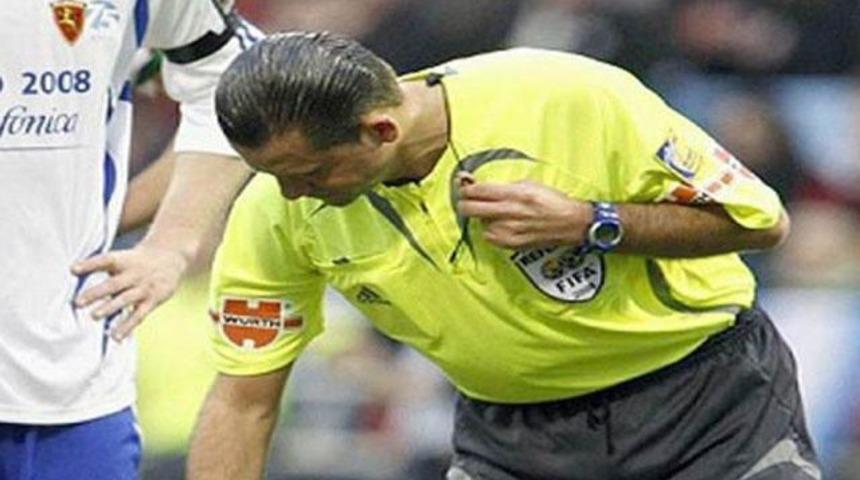 F.Bah&ccedil;e ma&ccedil;ına İspanyol hakem!