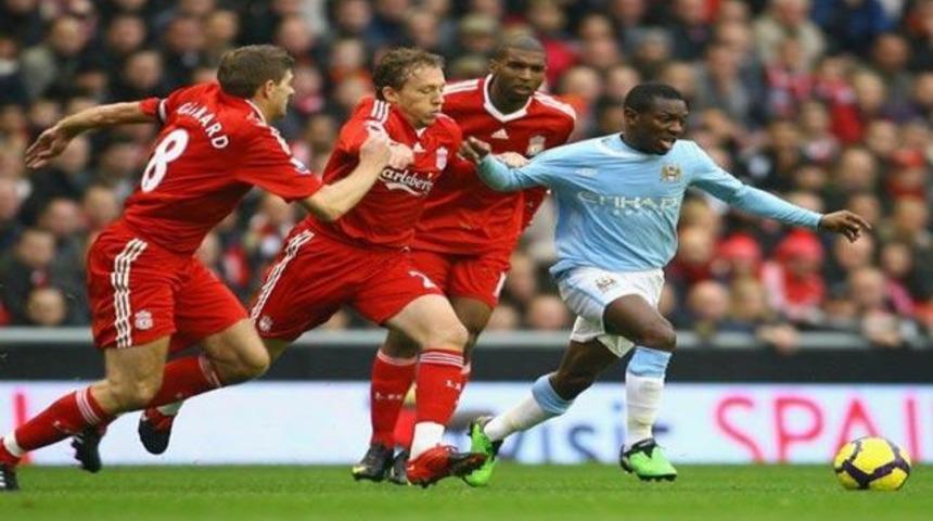 M.City, Anfield'da rekor kırdı! (VİDEO)