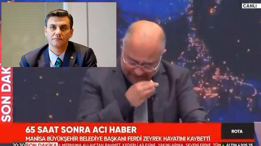 Zeyrek'in vefatının ardından CHP lideri Özel konuşmuştu! Canlı yayında yorumcular gözyaşlarını tutamadı