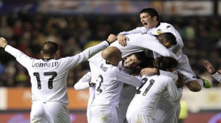 Valencia rahat kazandı: 1-3 (VİDEO)