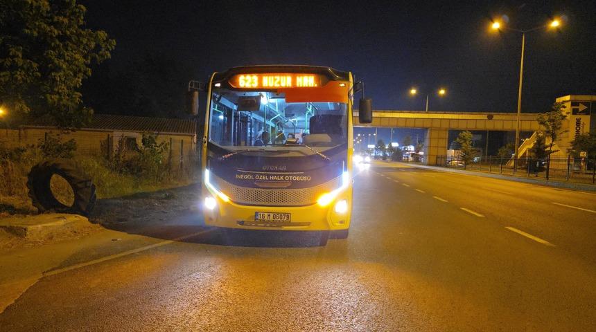 Bursa'da otobüsün çarptığı kadın ağır yaralandı