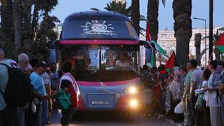 Mağrip Direniş Konvoyu yola çıktı! Gazze için bu kez denizden değil, karadan ilerliyorlar