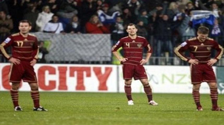 Rusya Milli Takımı'nda skandal! (VİDEO)