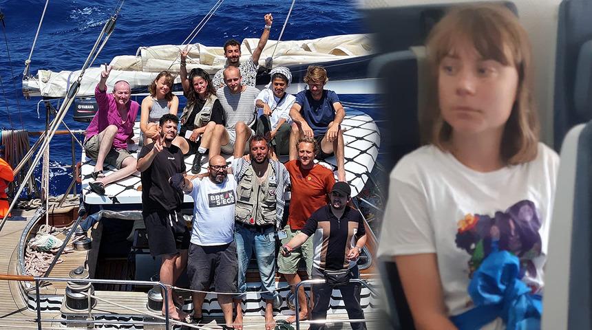 Son dakika | Greta Thunberg İsrail'den uçağa bindirildi! 'Madleen' aktivistleri için yeni karar: İsrail mahkemesine çıkacaklar