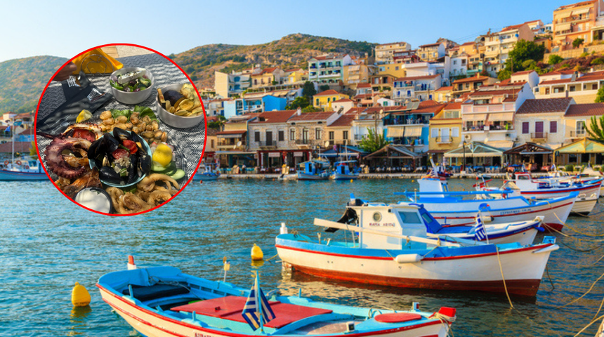 Yunanistan'a tatile giden vatandaşın paylaştığı yemek fiyatı gündem oldu! Tabakta neler var neler...