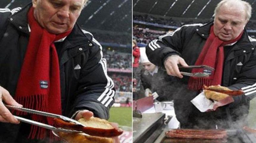 B.M&uuml;nih Başkanı mangal başında