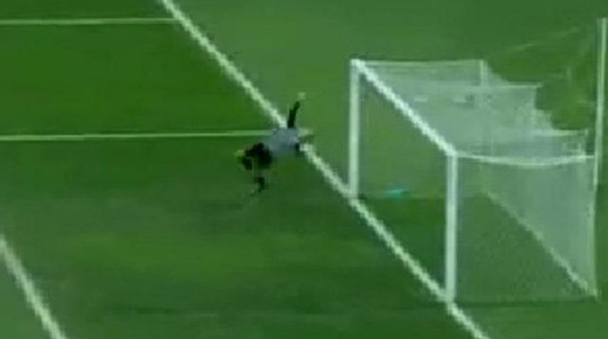 Bu gole şapka &ccedil;ıkartılır! (VİDEO)