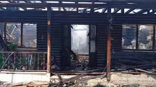 Sinop’ta kereste fabrikasında yangın: Yemekhane küle döndü