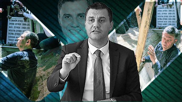 Özgür Özel defin işlemine böyle yardım etti! Manisa'da Ferdi Zeyrek için sevgi seli: Kalabalığın sonu görünmedi, mezarlığın demirlerini aştılar...