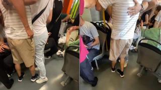 Metroda yer verme kavgası! 'Süslenmiş gelmiş' sözü ortalığı karıştırdı